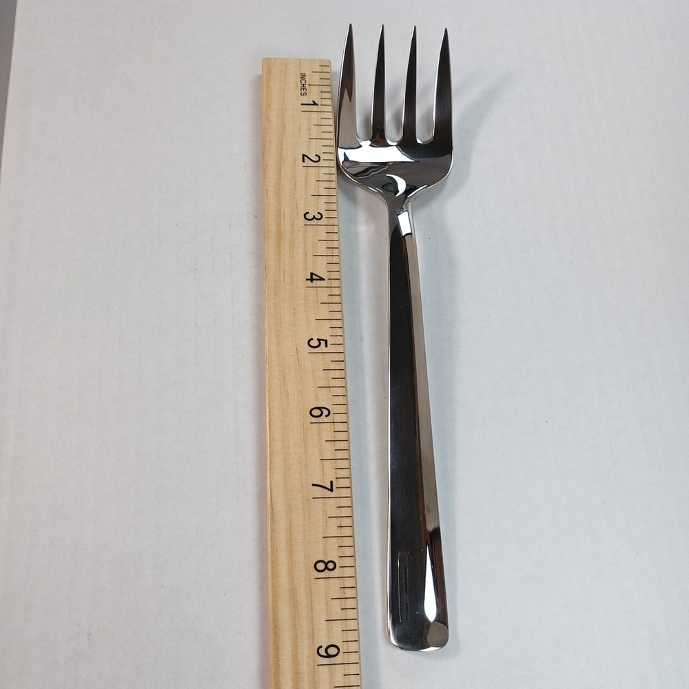 Robert Welch MERIT MIRROR 18/10 Sugar Spreader Serving Spoons Fork 5 pieces - Picture 3 of 15
